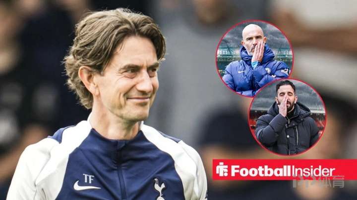 英超big6一个月内阿莫林、马雷斯卡、弗兰克相继下课